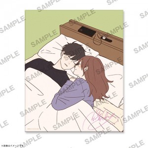 【KADOKAWAショップ限定】深町なか『ふたり綴り こうきとさち』複製サイン入りキャンバスアート　A