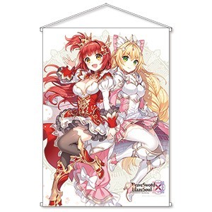 ブレイブソード×ブレイズソウル B2ダブルスエードタペストリー レヴァンテイン＆セイブザクイーン