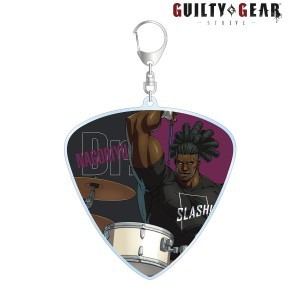 【GGST】描き下ろしイラスト 名残雪 バンドver. ピック型BIGアクリルキーホルダー