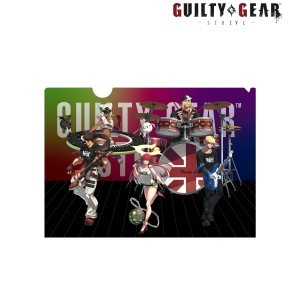 【GGST】描き下ろしイラスト LET’S ROCK 集合 バンドver. クリアファイル