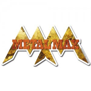 メタルマックス1 ロゴステッカー