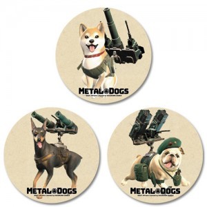 メタルドッグス 缶バッジCollection (3種セット)