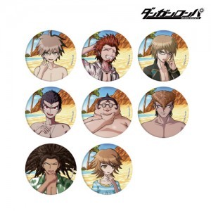 ダンガンロンパシリーズ 缶バッジ 水着 DR A ver. コンプリートセット（全8種）