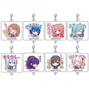 『プロジェクトセカイ カラフルステージ！ feat. 初音ミク』アクリルチャームコレクション第8弾C【単品】MORE MORE JUMP！＆25時、ナイトコードで。 ※2025年11月中旬出荷分