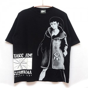 アゼル -パンツァードラグーン RPG- 帝国軍アゼル  ビックシルエットTシャツ-BLACK-M