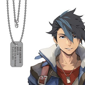 『黎の軌跡』シルバーアクセサリー ヴァンのドッグタグ