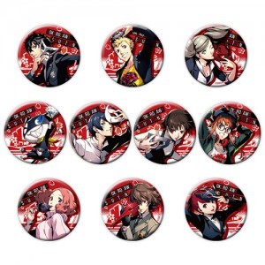 【ペルソナ25周年】P25th FES 大展覧会 トレーディング缶バッジ(P5)