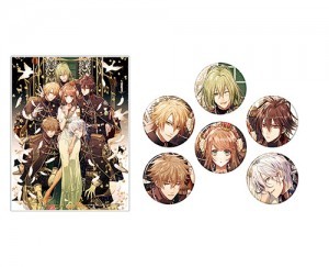 【ビーズログ創刊20周年記念】『AMNESIA』アクリルパネル＆缶バッジ6種セット