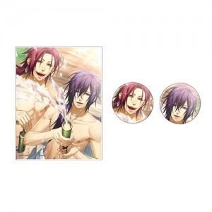 【ビーズログ創刊20周年記念】『薄桜鬼 真改 黎明録』アクリルパネル&缶バッジ2種セット