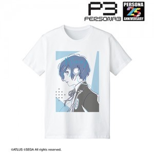 ペルソナシリーズ P3M主人公 lette-graph TシャツメンズLサイズ