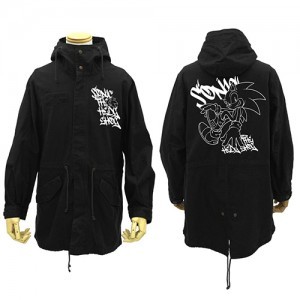 ソニック・ザ・ヘッジホッグ M-51ジャケットBLACK-L