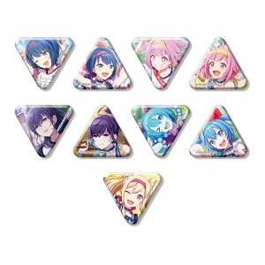 『プロジェクトセカイ カラフルステージ！ feat. 初音ミク』ミニ三角缶バッジ vol.2 A【BOX】走れ！体育祭！～実行委員は大忙し～（全9種）