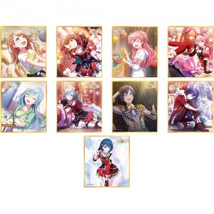 『プロジェクトセカイ カラフルステージ！ feat. 初音ミク』 ミニ色紙コレクション 第17弾B【BOX】MOREMOREMakingXmas（全9種）