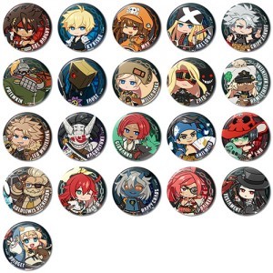 GUILTY GEAR -STRIVE- 缶バッジ SD 21種まとめ買い※2025年11月中旬出荷分