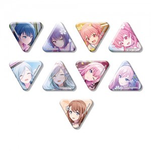 『プロジェクトセカイ カラフルステージ！ feat. 初音ミク』ミニ三角缶バッジ vol.3 D【単品】Color of Myself！（全9種） ※2025年11月中旬出荷分