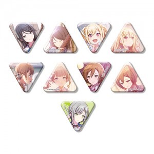 『プロジェクトセカイ カラフルステージ！ feat. 初音ミク』ミニ三角缶バッジ vol.3 C【単品】揺れるまま、でも君は前へ（全9種） ※2025年11月中旬出荷分