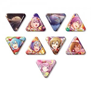 『プロジェクトセカイ カラフルステージ！ feat. 初音ミク』ミニ三角缶バッジ vol.3 A【BOX】聖なる夜に、この歌声を（全9種）