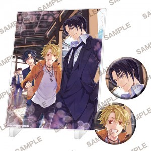 『闇の皇太子』アクリルパネル&缶バッジセット