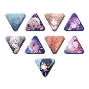 『プロジェクトセカイ カラフルステージ！feat. 初音ミク』ミニ三角缶バッジ vol.1 A【単品】雨上がりの一番星（全9種）