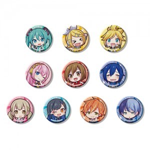 『プロジェクトセカイ カラフルステージ！feat. 初音ミク』ミニ缶バッジ vol.1 A【単品】バーチャル・シンガー＆Vivid BAD SQUAD（全10種）