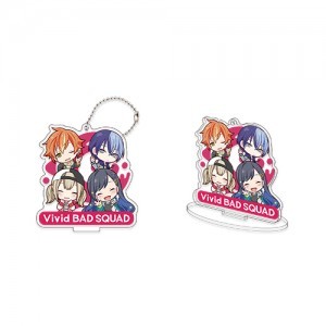 『プロジェクトセカイ カラフルステージ！feat. 初音ミク』ユニットアクリルスタンドキーホルダーVivid BAD SQUAD