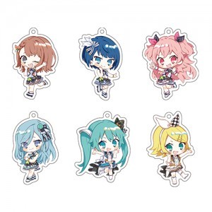 『プロジェクトセカイ カラフルステージ！ feat. 初音ミク』アクリルキーホルダーコレクション B【単品】MORE MORE JUMP！ Art by 上倉エク（全6種）