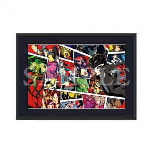 【ペルソナ5】A3キャラファイングラフD：「公式設定画集」カバーアート