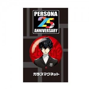 ペルソナ 25周年/P5主人公 ガラスマグネット