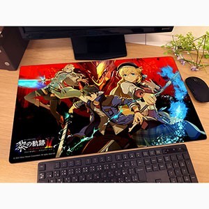 英雄伝説 黎の軌跡II -CRIMSON SiN- ラバーマット（メインビジュアル）