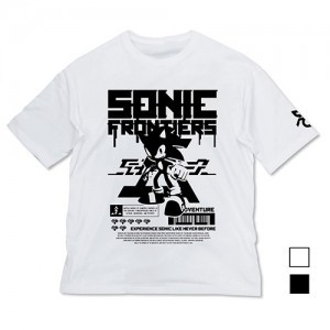 ソニックフロンティア ビッグシルエットTシャツWHITE-L