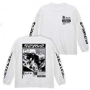 ソニックフロンティア ビッグシルエットロングスリーブTシャツWHITE-L