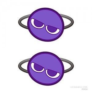 ぷよぷよヘアゴム vol.2(むらさきぷよ)