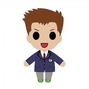 【再販】ときめきメモリアル Girl's Side 1st Love　ぬいぐるみキーホルダー日比谷 渉