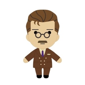 【再販】ときめきメモリアル Girl's Side 1st Love　ぬいぐるみキーホルダー天之橋 一鶴