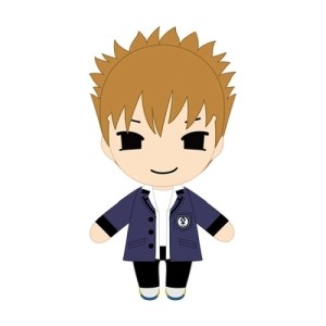 【再販】ときめきメモリアル Girl's Side 3rd Story　ぬいぐるみキーホルダー不二山 嵐