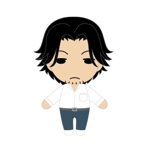 【再販】ときめきメモリアル Girl's Side 3rd Story　ぬいぐるみキーホルダー藍沢 秋吾