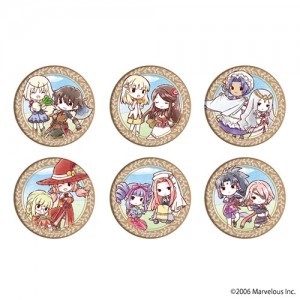 缶バッジ「ルーンファクトリー」01/BOX（全6種）(グラフアート)