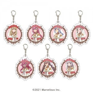 アクリルキーホルダー「ルーンファクトリー5」02コンプリートBOX（全7種） 女性キャラ 結婚衣装ver.(イラスト)