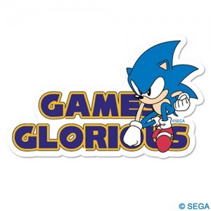 ソニック・ザ・ヘッジホッグ x GAMES GLORIOUS ステッカー