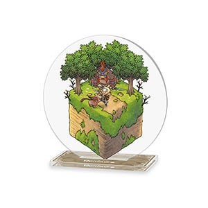 FINAL FANTASY XI VANARIUMアクリルコースタースタンドRonfaure