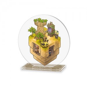 FINAL FANTASY XI VANARIUMアクリルコースタースタンドSarutabaruta