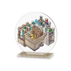 FINAL FANTASY XI VANARIUMアクリルコースタースタンドThe Grand Duchy of Jeuno