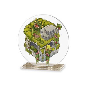 FINAL FANTASY XI VANARIUMアクリルコースタースタンドYhoator Jungle