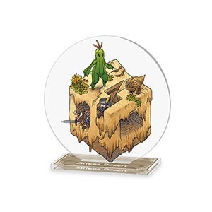 FINAL FANTASY XI VANARIUMアクリルコースタースタンドAltepa Desert