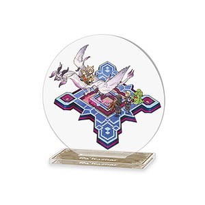 FINAL FANTASY XI VANARIUMアクリルコースタースタンドRa'Kaznar