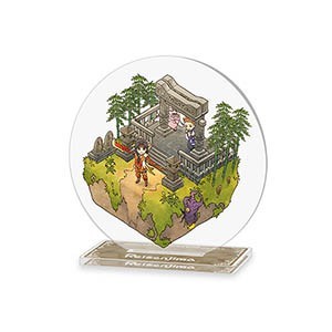 FINAL FANTASY XI VANARIUMアクリルコースタースタンドReisenjima