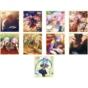 『プロジェクトセカイ カラフルステージ！ feat. 初音ミク』 ミニ色紙コレクション 第21弾B【単品】まばゆい光のステージで（全9種）