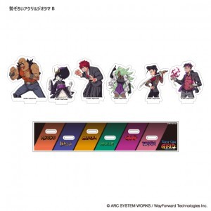 リバーシティガールズ 勢ぞろいアクリルジオラマ B