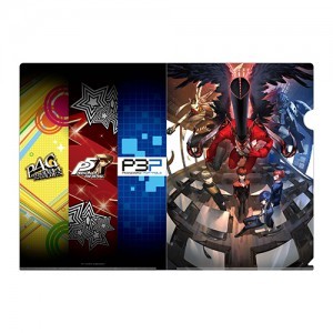 ペルソナ3/4/5 発売記念ビジュアル クリアファイル※2025年11月中旬出荷分