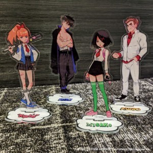 リバーシティガールズ カップルアクリルスタンド コンプリートセット【阿々久商店限定特典付き】ミサコ＆クニオ、キョウコ＆リキ